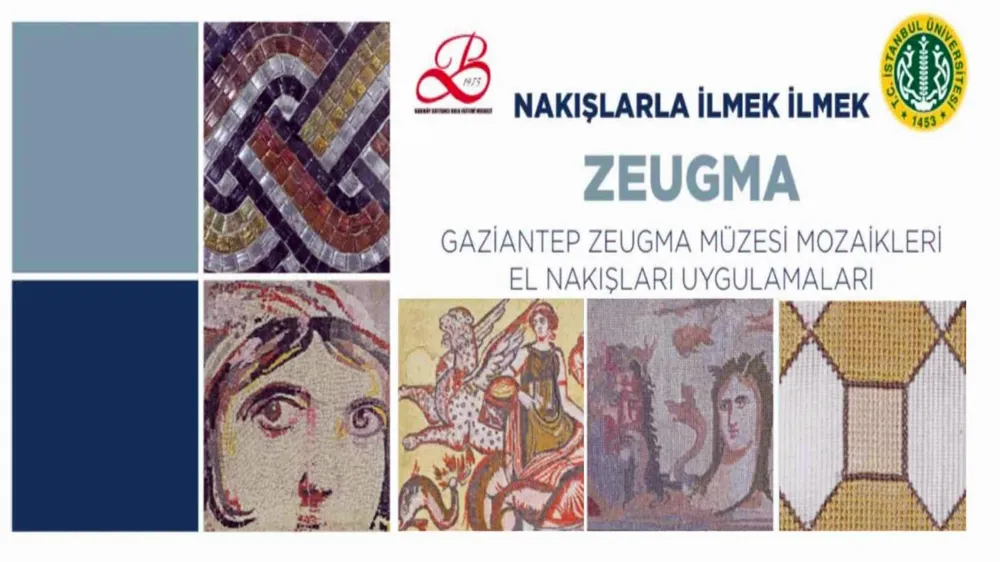 İlmek İlmek Zeugma sergisi Hamam Kültürü Müzesi’nde