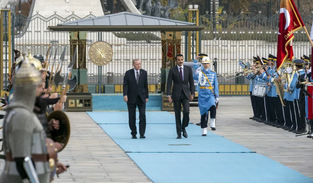 Erdoğan, Katar Emiri Al Sani