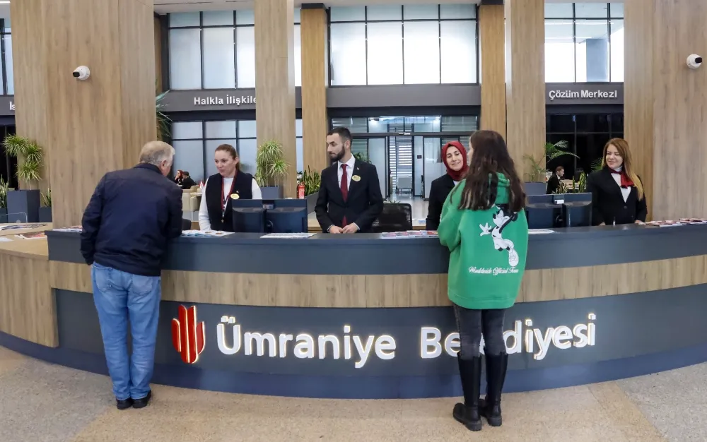 Güler yüzlü hizmetin adresi Ümraniye Belediyesi  