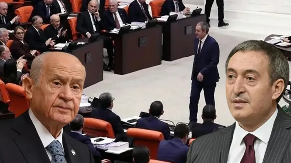 Bahçeli, DEM Parti Eş Genel Başkanı Tuncer Bakırhan’ı alkışladı