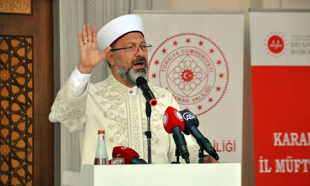 Diyanet İşleri Başkanı yine tartışma konusu oldu