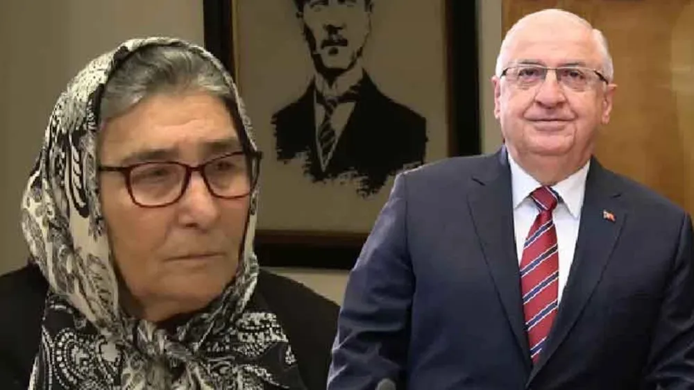Yaşar Güler şehit annesine böyle parmak salladı