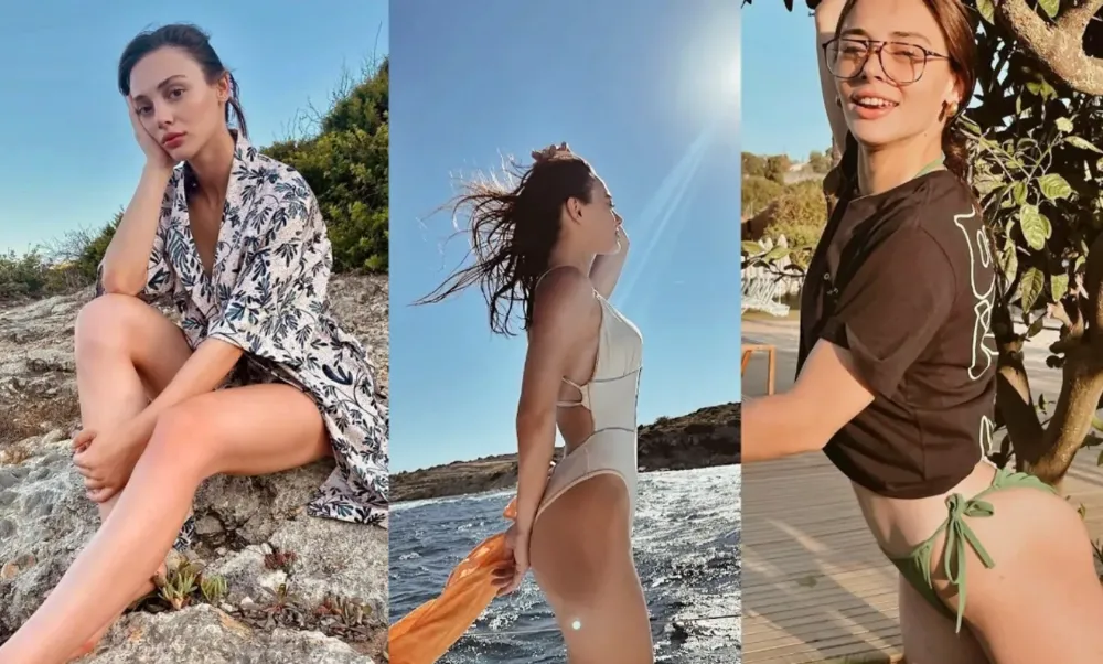 Rabia Soytürk derin dekoltesi ile dikkat çekti!  