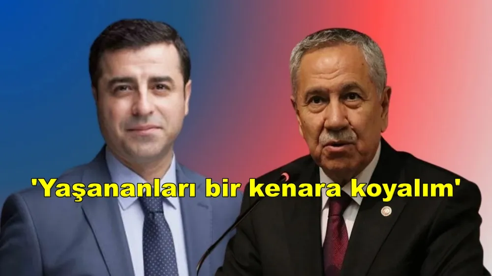 Arınç’la görüşen Demirtaş’tan Erdoğan’a mesaj...