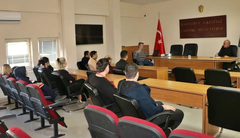 Çınarcık Belediyesi Personeline MAKS Eğitimi Verildi
