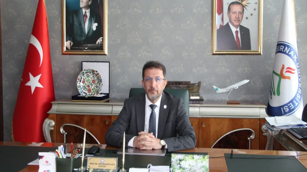 Şırnak Üniversitesi Rektörü Alkış