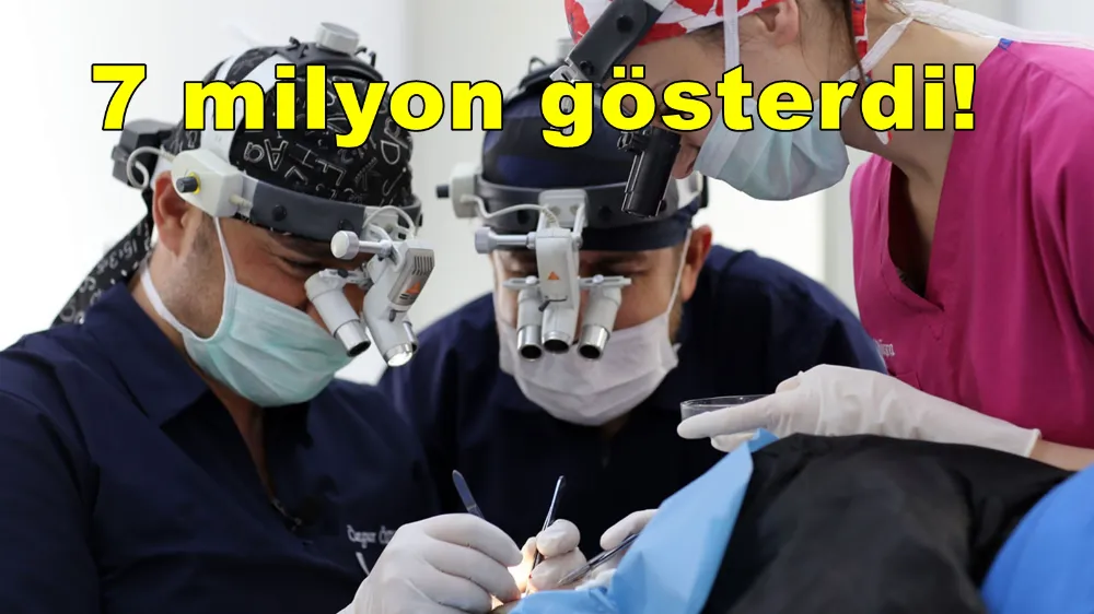 Saç ekimi yapan doktor 69 milyon kazandı