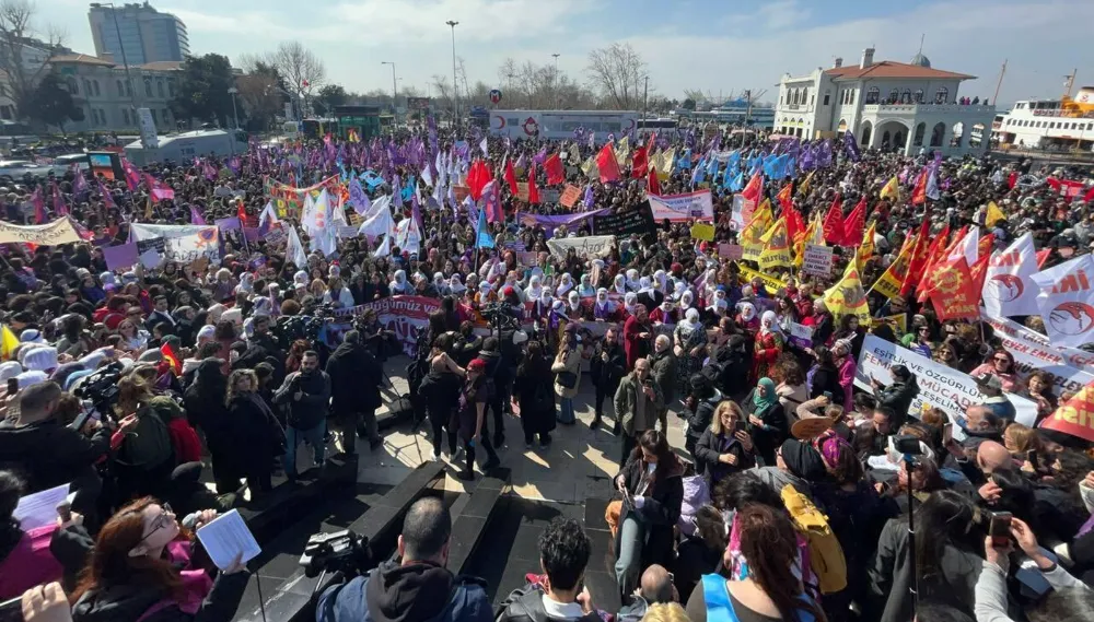 8 Mart eylemlerinde biri avukat 10 kişi gözaltına alındı