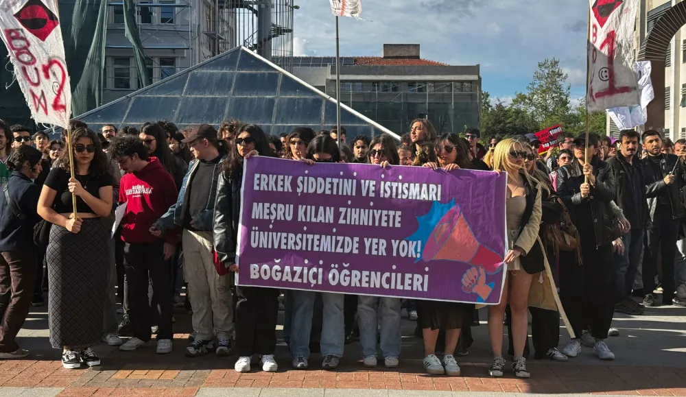 Boğaziçi Üniversitesi’nde “Nurettin Yıldız” protestosu