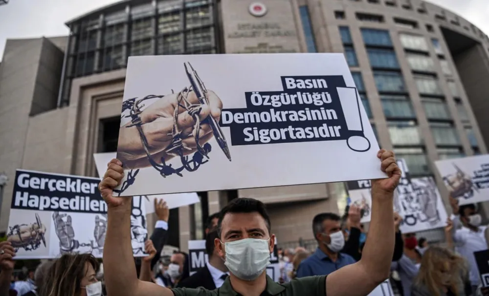 Türkiye, basın özgürlüğünde 159. sıraya geriledi