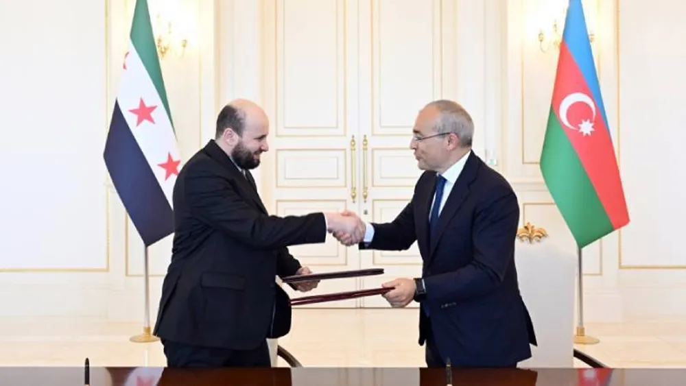 SOCAR ile Suriye hükûmeti arasında mutabakat zaptı imzalandı