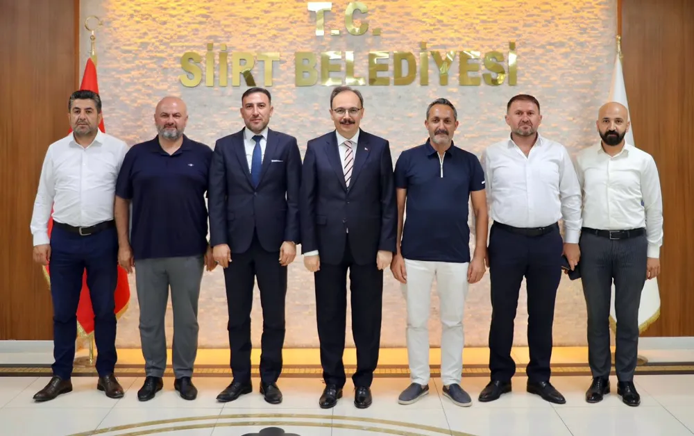 Tüm SİİRT’liler Derneği’nden Vali Kızılkaya’ya ziyaret