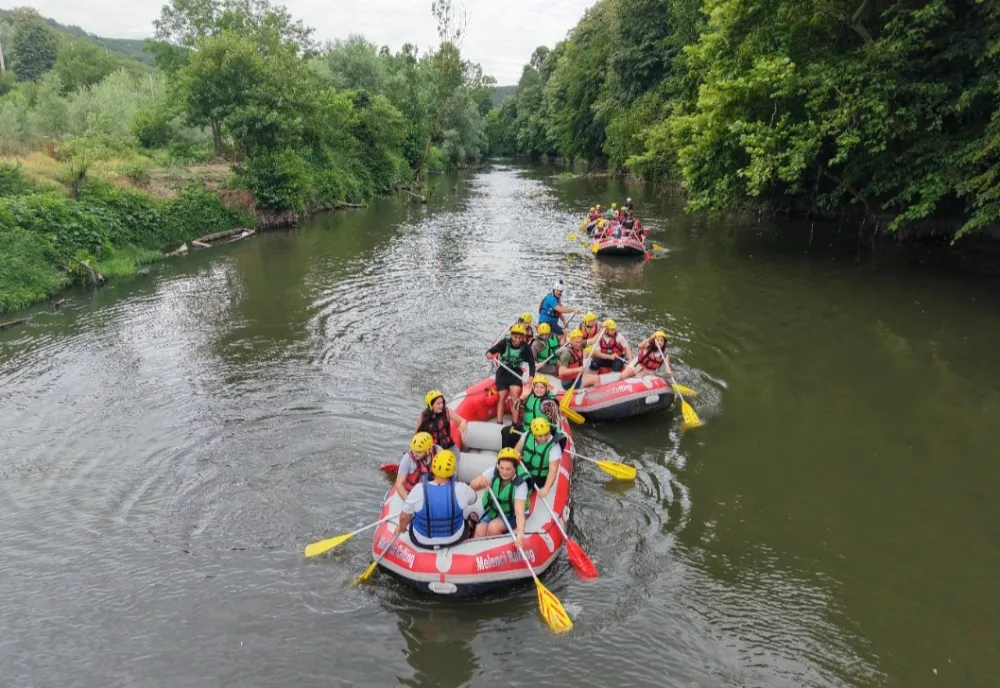 Melen Çayı’nda ‘Engelsiz Rafting’