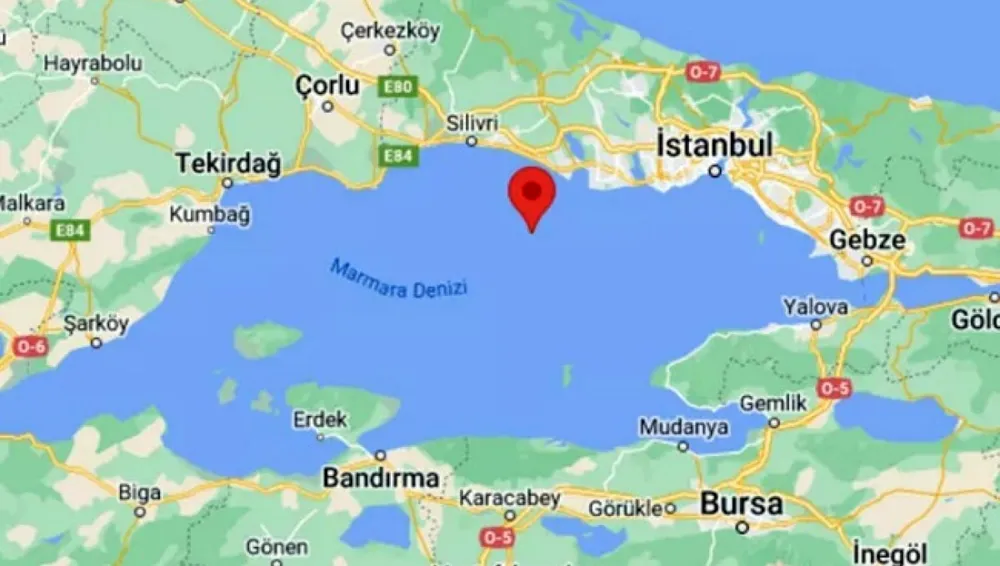 Marmara Denizi depremi küçültüyor