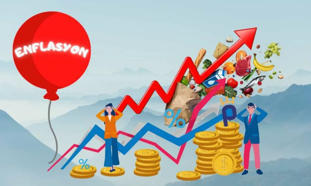 Hane halkı enflasyon beklentisi yüzde 59 oldu