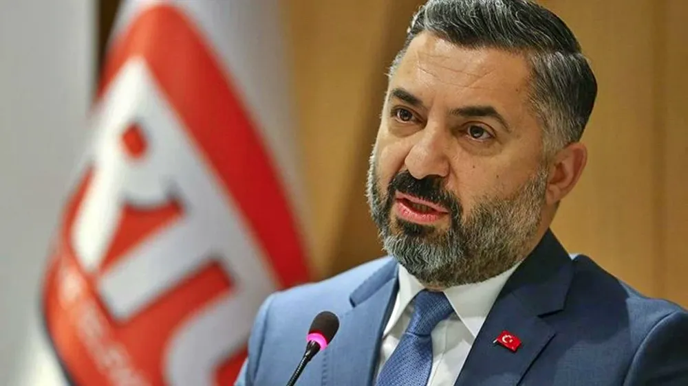 RTÜK Başkanı Şahin