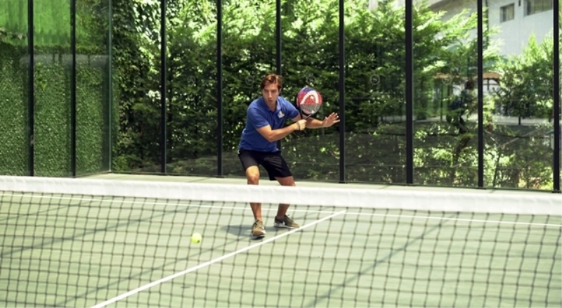 Türkiye’deki tek padel tenis kortlu oteli