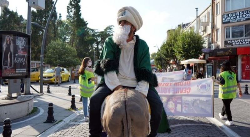 Nasrettin Hoca ve eşeği dereye maya çaldı