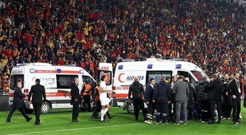 Göztepe - Altay maçı olaylar nedeniyle ertelendi