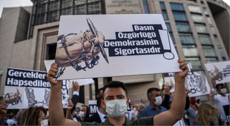 Türkiye, basın özgürlüğünde 149